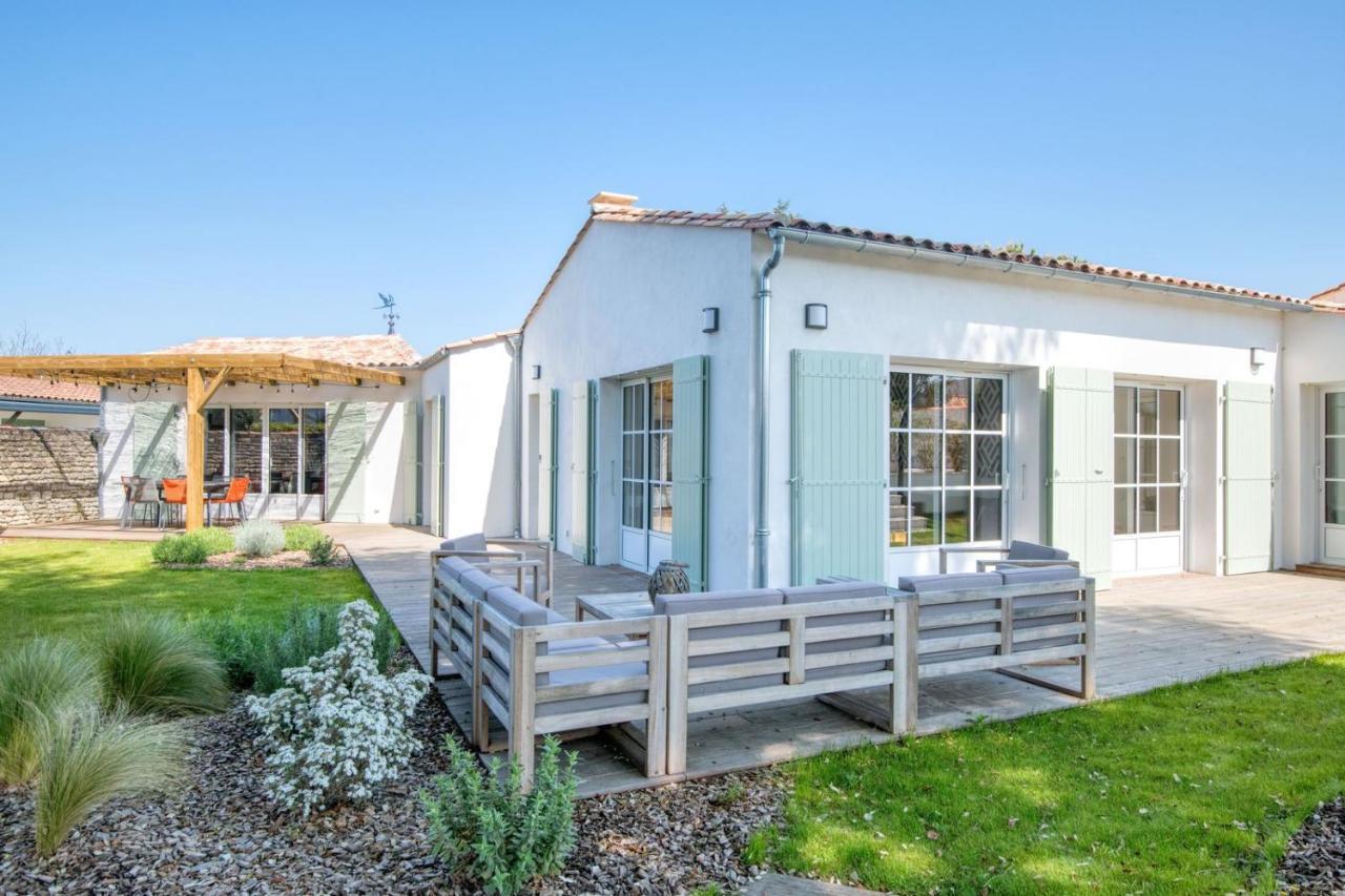 "Nola" Charmante Villa Contemporaine Et Spacieuse La Flotte Exteriör bild