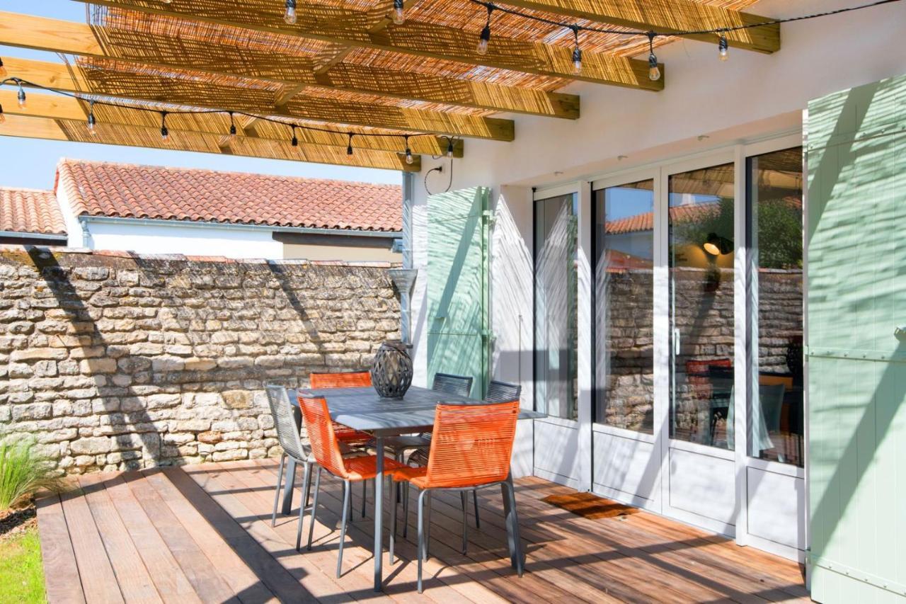 "Nola" Charmante Villa Contemporaine Et Spacieuse La Flotte Exteriör bild