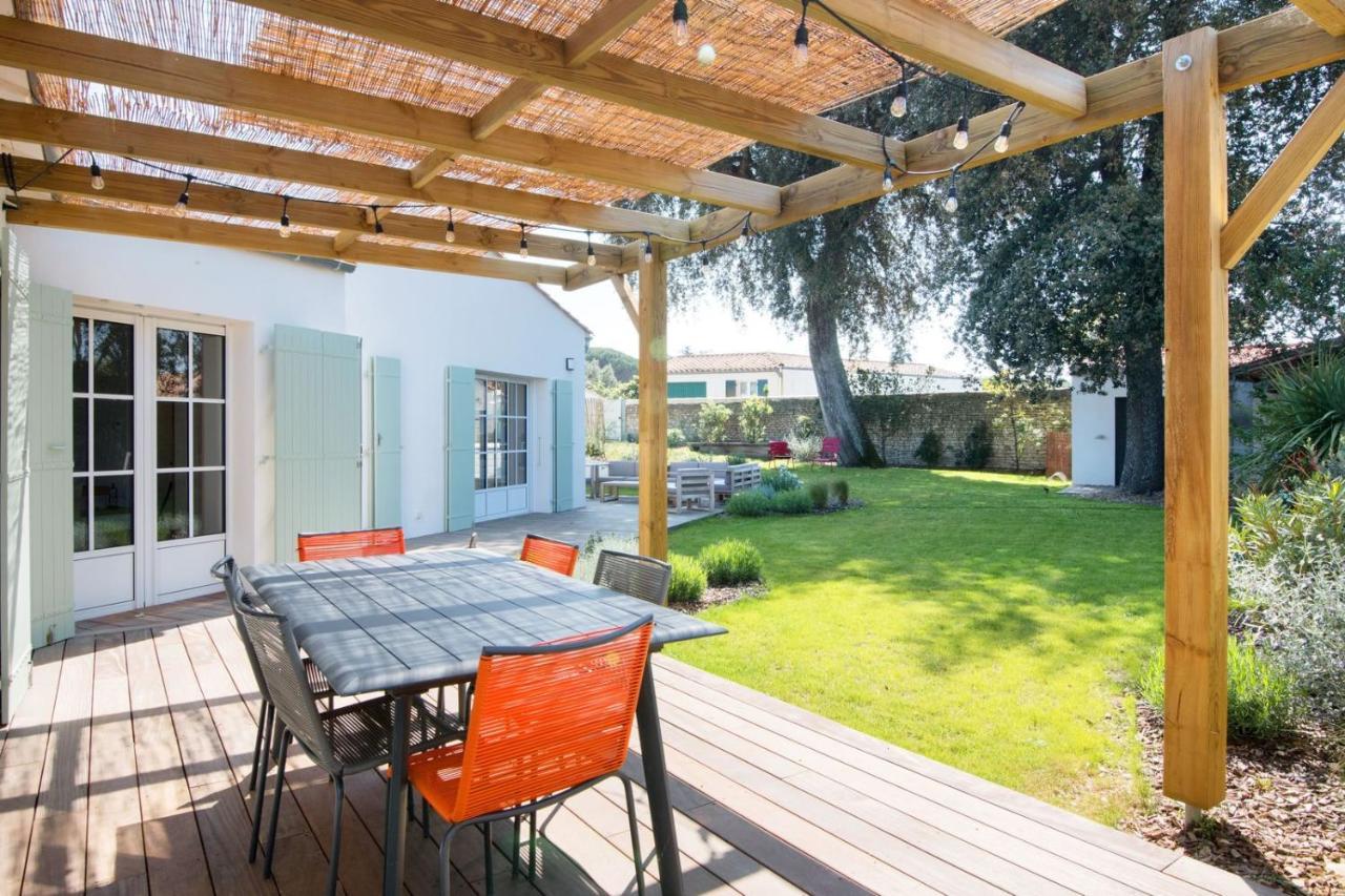 "Nola" Charmante Villa Contemporaine Et Spacieuse La Flotte Exteriör bild