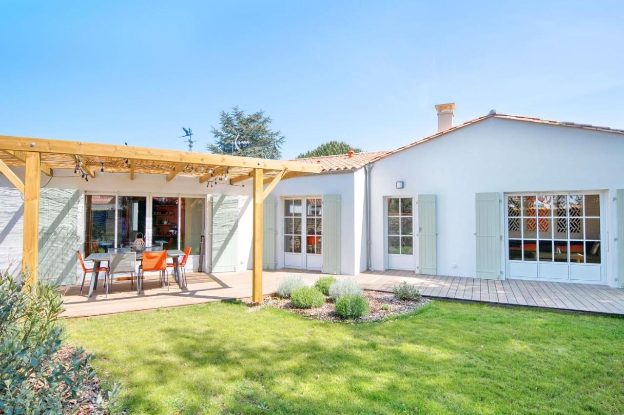 "Nola" Charmante Villa Contemporaine Et Spacieuse La Flotte Exteriör bild