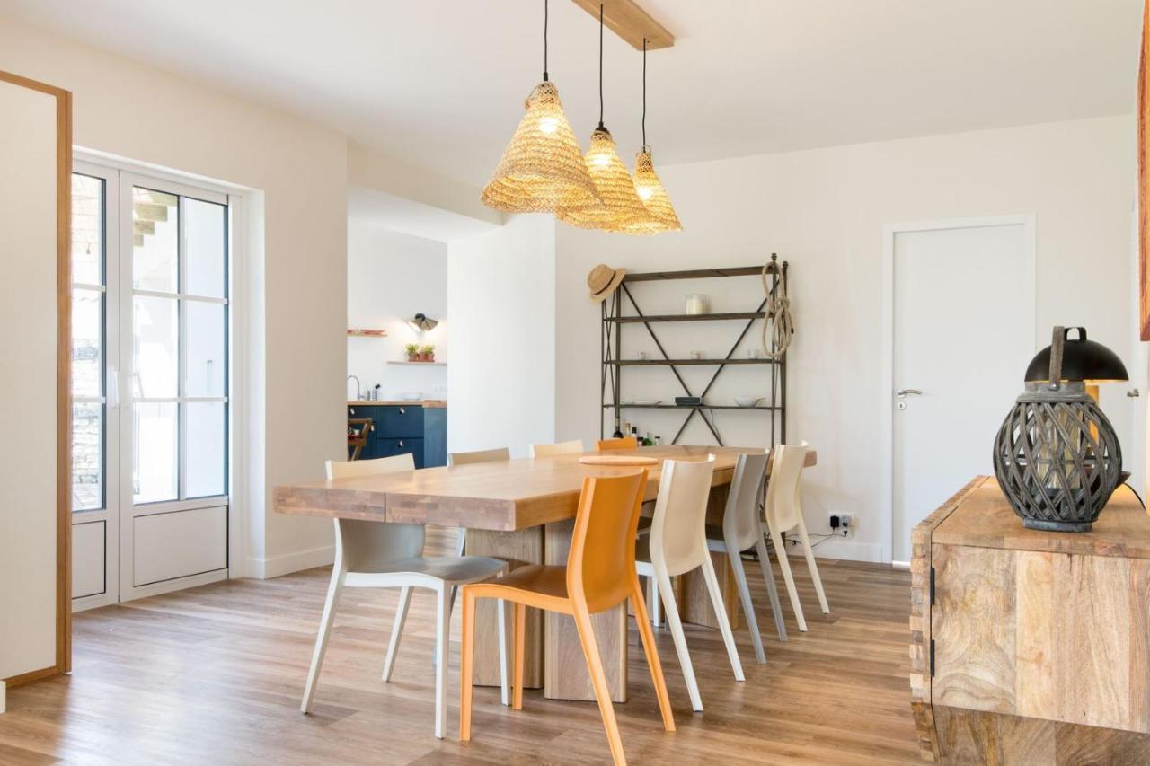 "Nola" Charmante Villa Contemporaine Et Spacieuse La Flotte Exteriör bild